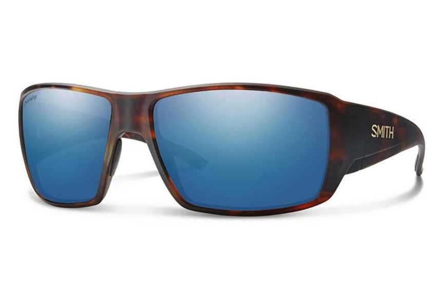 Sunglasses Smith GUIDECHOICE/N HGC/QG Polarized Rechteck Havanna