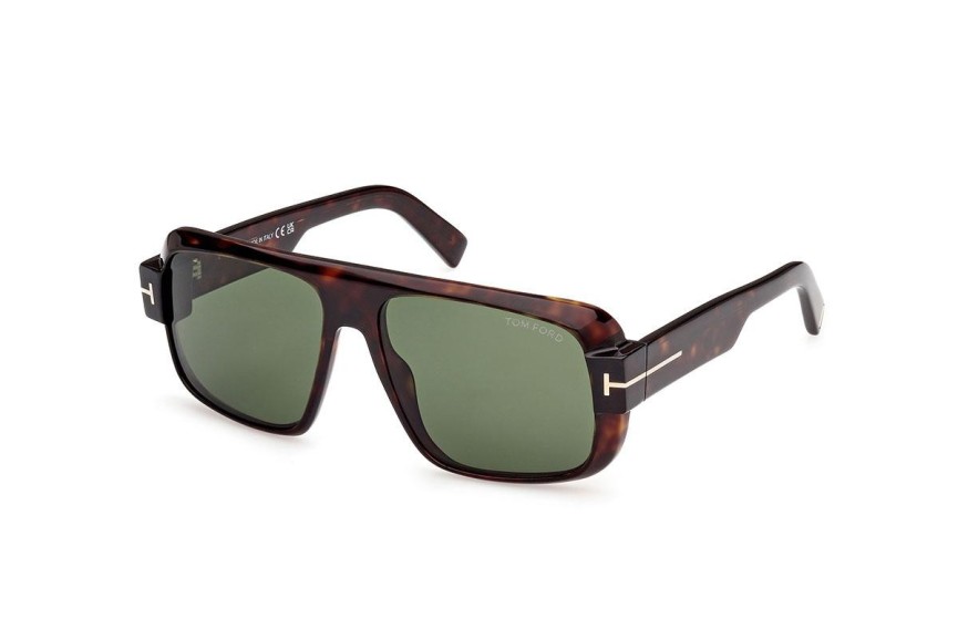 Sunglasses Tom Ford FT1101 52N Flat Top Havanna