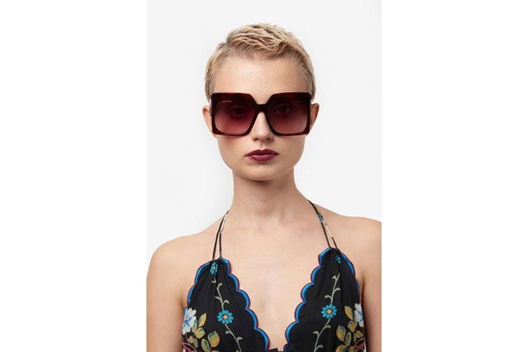 Sunglasses Etro ETRO0002/S 086/3X Quadratisch Havanna