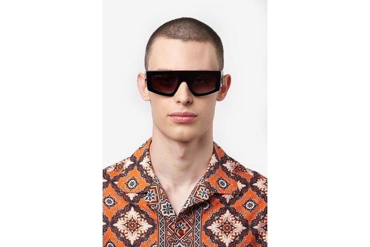 Sunglasses Etro ETRO0032/G/S 807/HA Flat Top Schwarz