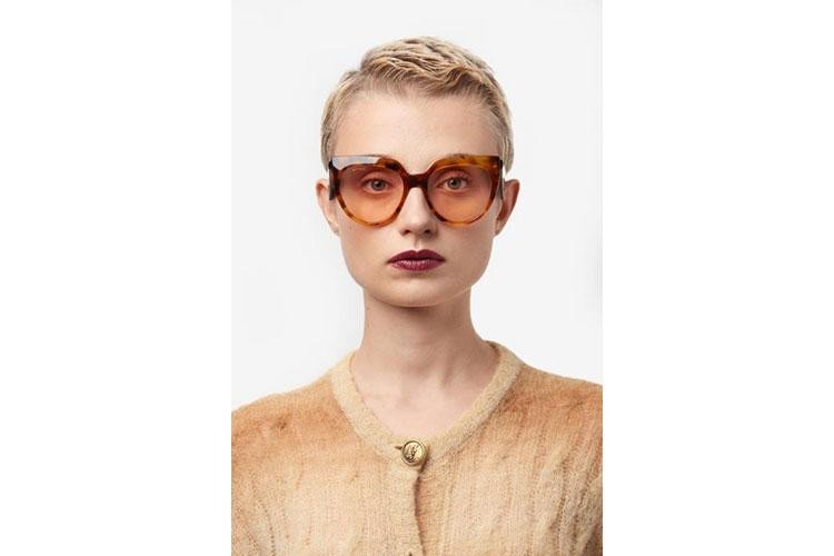 Sonnenbrille Etro ETRO0003/S C9B/U1 Cat Eye Havanna