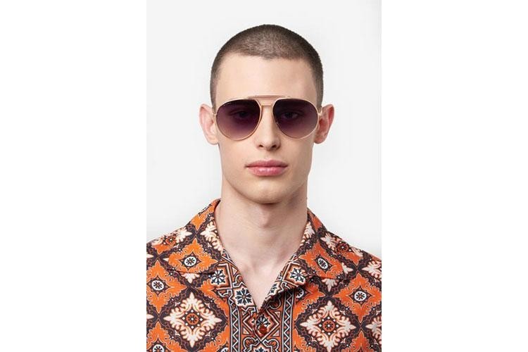 Sunglasses Etro ETRO0022/S 000/9O Pilot Gold