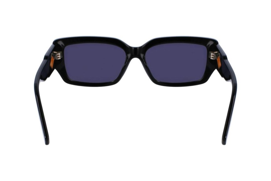 Sonnenbrille Lacoste L6021S 001 Quadratisch Schwarz