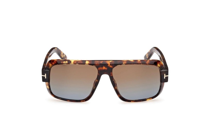 Sunglasses Tom Ford FT1101 52F Flat Top Havanna