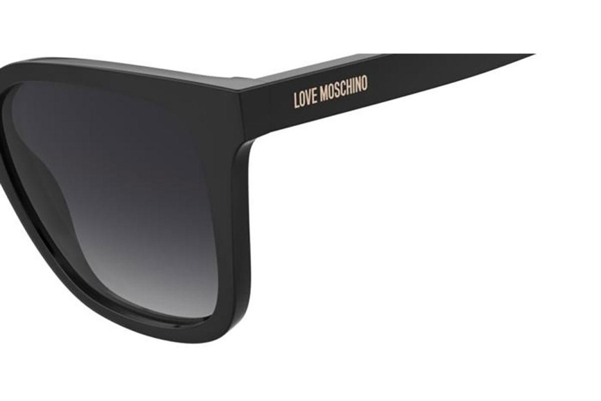 Sonnenbrille Love Moschino MOL077/S 807/9O Rechteck Schwarz