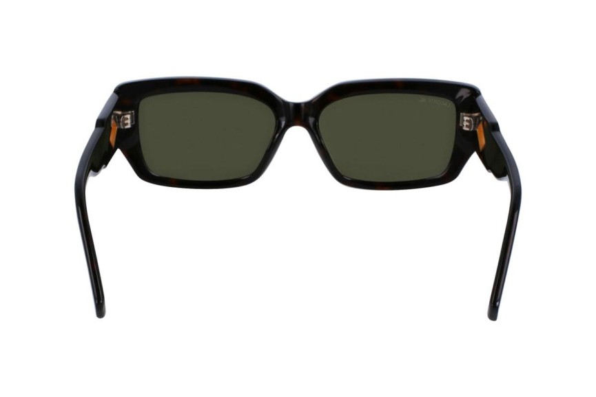 Sonnenbrille Lacoste L6021S 214 Quadratisch Havanna