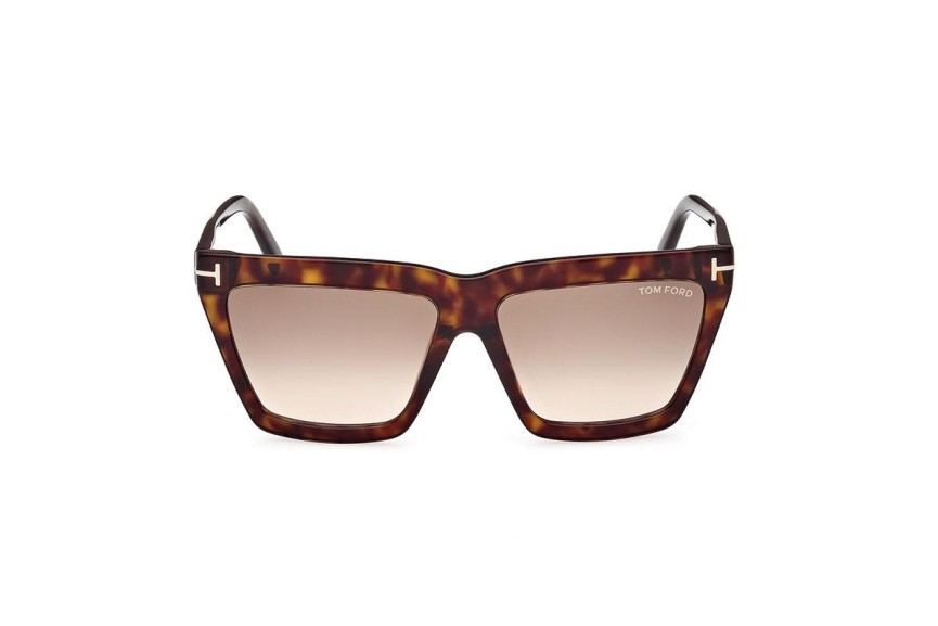 Sonnenbrille Tom Ford FT1110 52F Quadratisch Havanna