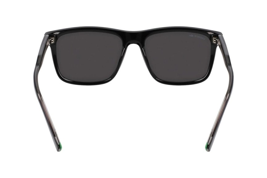 Sunglasses Lacoste L6025S 001 Rechteck Schwarz