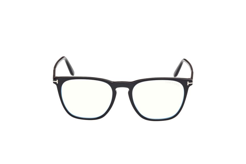 Brillen Tom Ford FT5937-B 001 Rechteck Schwarz