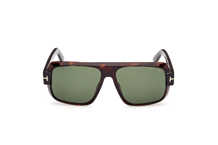 Sonnenbrille Tom Ford FT1101 52N Flat Top Havanna