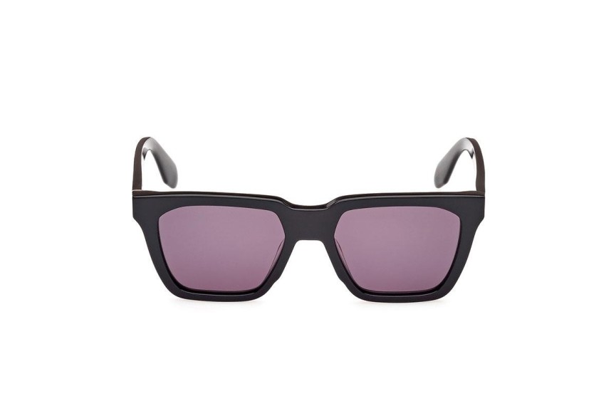 Sonnenbrille Adidas Originals OR0110 01A Rechteck Schwarz