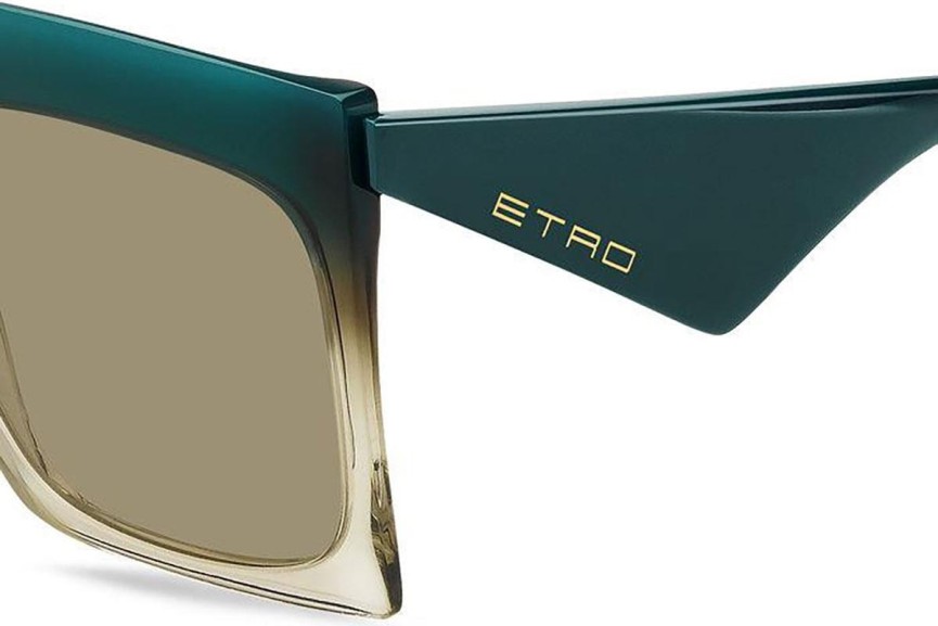 Sunglasses Etro ETRO0002/S GTT/QT Quadratisch Grün