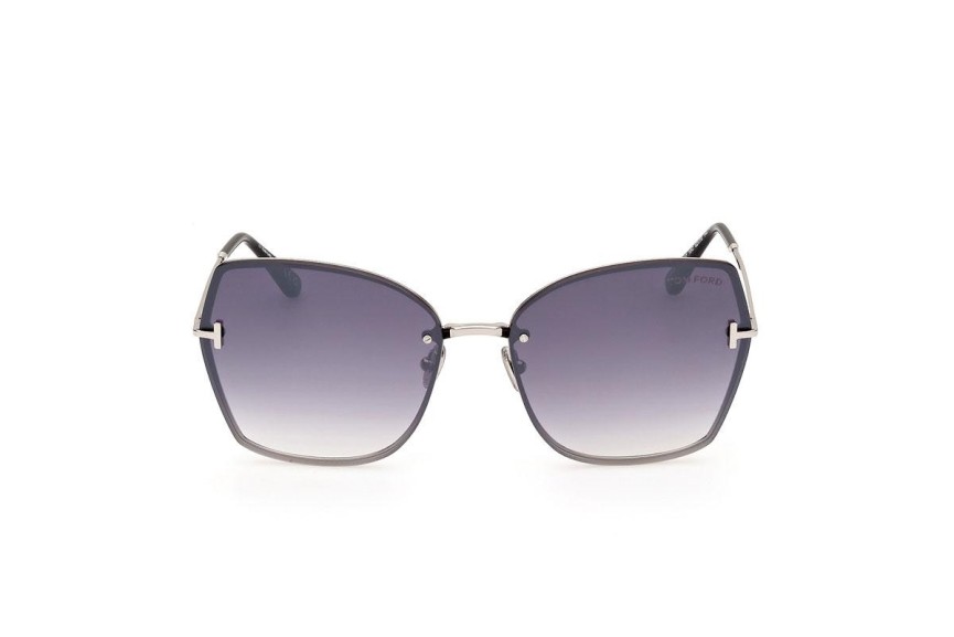 Sonnenbrille Tom Ford FT1107 16C Quadratisch Silber