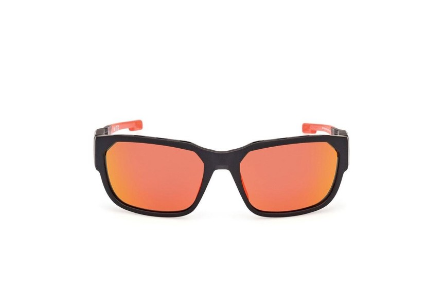 Sunglasses Adidas Sport SP0092 02L Rechteck Schwarz