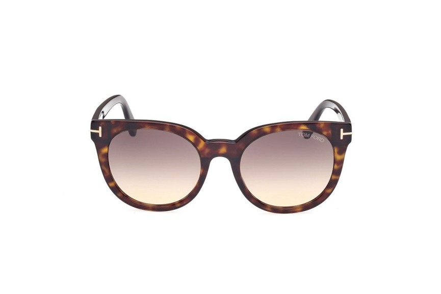 Sonnenbrille Tom Ford FT1109 52B Rund Havanna