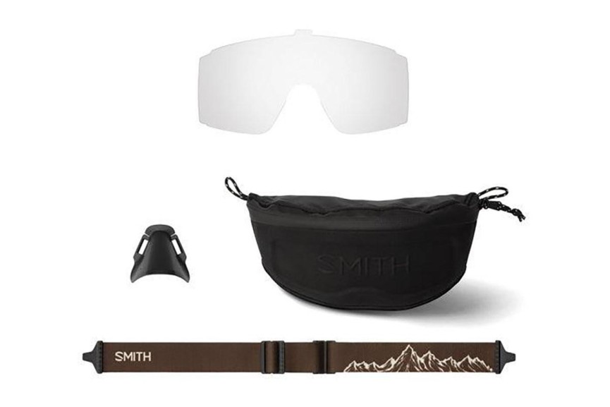 Sonnenbrille Smith PURSUIT Z1P/0W Monoscheibe | Shield Weiß