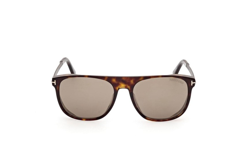 Sonnenbrille Tom Ford FT1105 52L Quadratisch Havanna