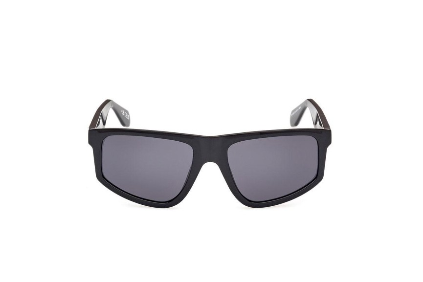 Sunglasses Adidas Originals OR0108 01A Rechteck Schwarz