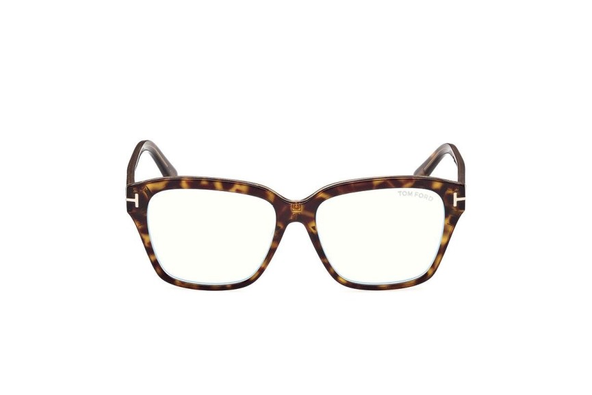 Brillen Tom Ford FT5955-B 055 Quadratisch Havanna