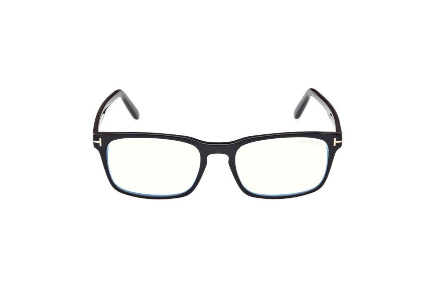 Glasses Tom Ford FT5938-B 001 Quadratisch Schwarz