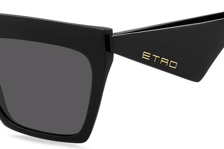 Sonnenbrille Etro ETRO0001/S 807/IR Browline Schwarz