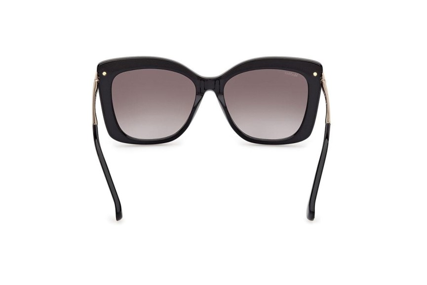 Sunglasses Max Mara MM0101 01B Rechteck Schwarz