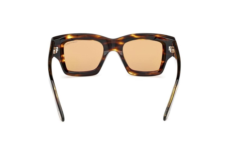 Sonnenbrille Tom Ford FT1154 52E Quadratisch Havanna