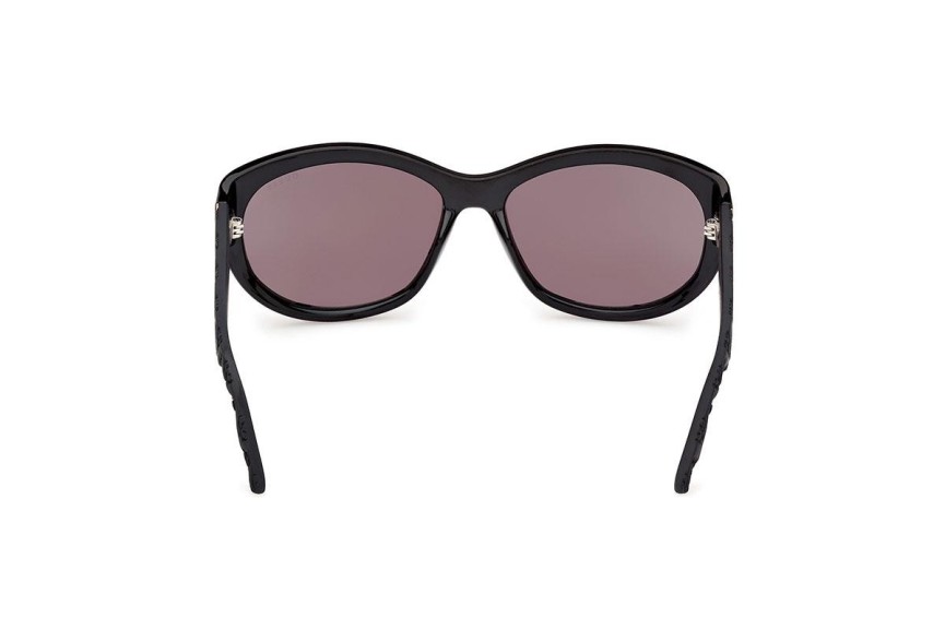 Sunglasses Guess GU00131 01A Oval Schwarz