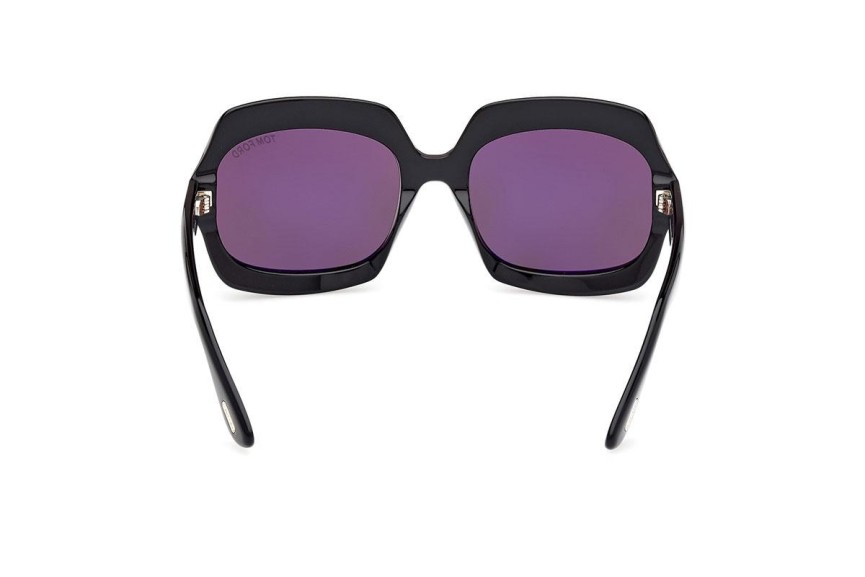 Sonnenbrille Tom Ford FT1155 01A Browline Schwarz