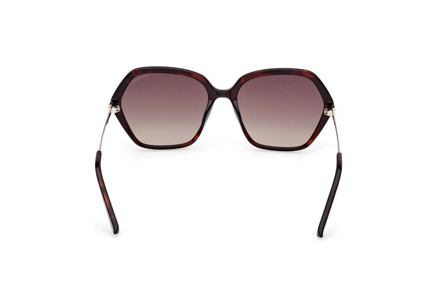 Sonnenbrille Guess GU00134 52F Rechteck Havanna