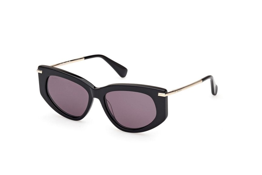 Sunglasses Max Mara MM0100 01A Rechteck Schwarz