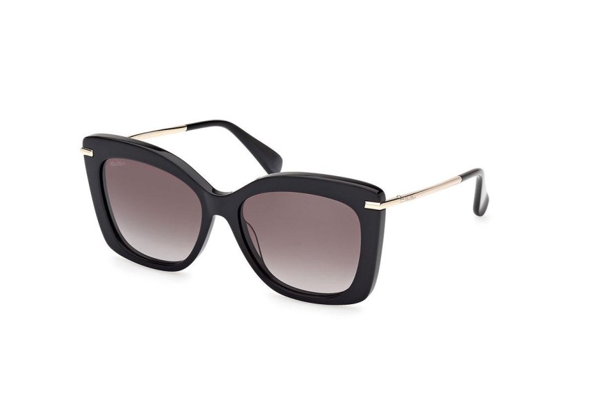 Sonnenbrille Max Mara MM0101 01B Rechteck Schwarz