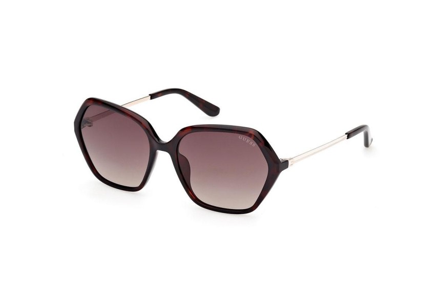 Sonnenbrille Guess GU00134 52F Rechteck Havanna