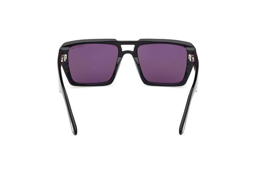 Sonnenbrille Tom Ford FT1153 01A Quadratisch Schwarz