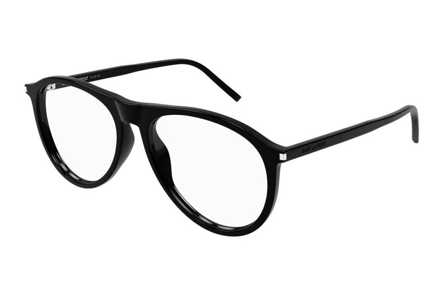 Brillen Saint Laurent SL667OPT 001 Pilot Schwarz