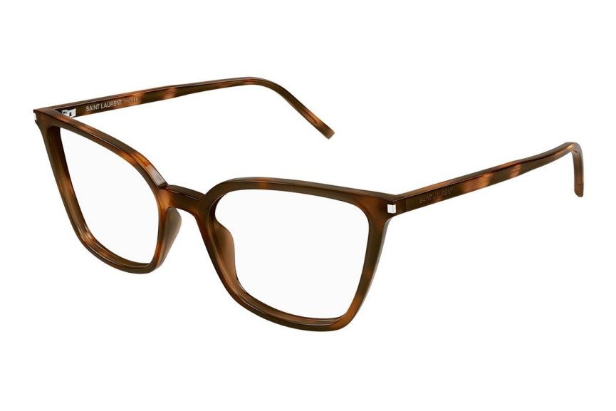 Glasses Saint Laurent SL669 003 Cat Eye Havanna