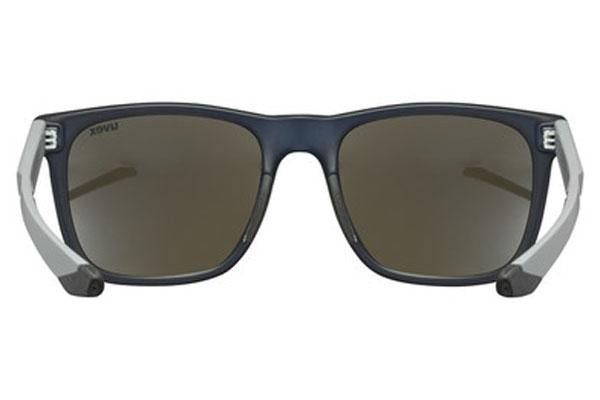 Sonnenbrille uvex lgl 42 Blue / Grey Mat S3 Quadratisch Blau