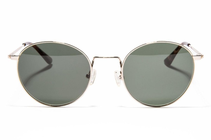 Sonnenbrille Kohe by eyerim Max Gold Rund Gold