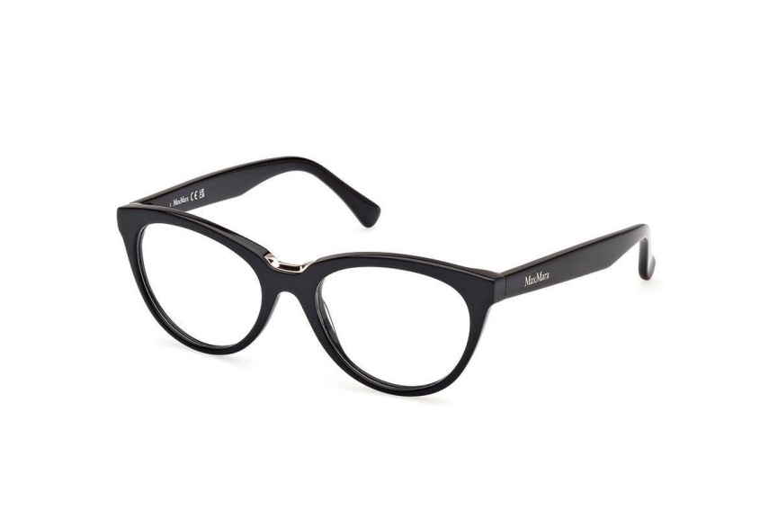 Brillen Max Mara MM5132 001 Rund Schwarz