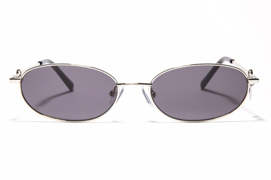 Sonnenbrille OiO by eyerim Lynx Silver Grey Winzig Silber