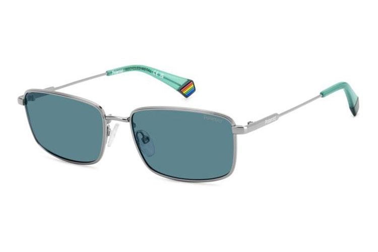 Sunglasses Polaroid PLD6227/S/X 6LB/C3 Polarized Rechteck Silber