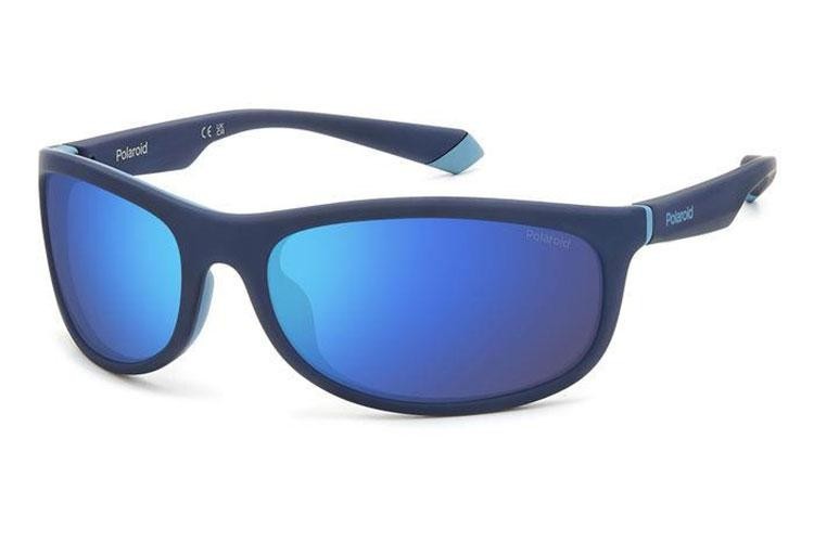 Sonnenbrille Polaroid PLD2154/S FLL/5X Polarized Oval Blau