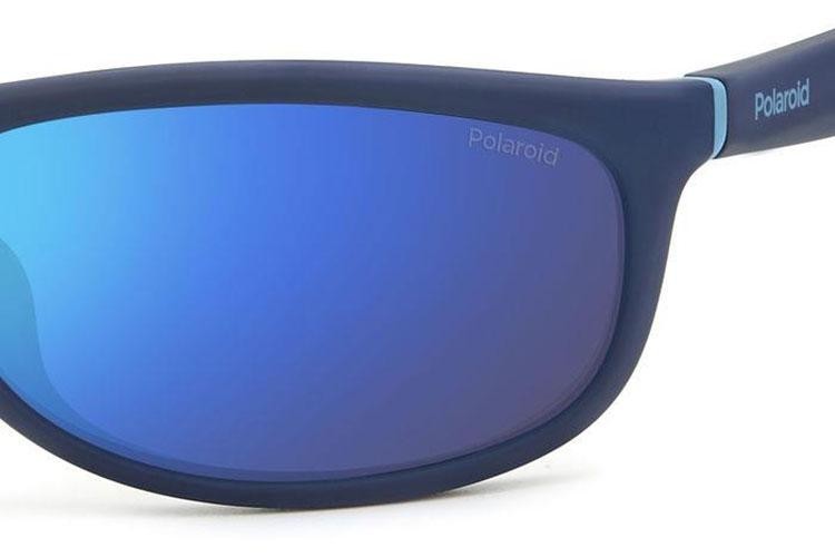 Sonnenbrille Polaroid PLD2154/S FLL/5X Polarized Oval Blau