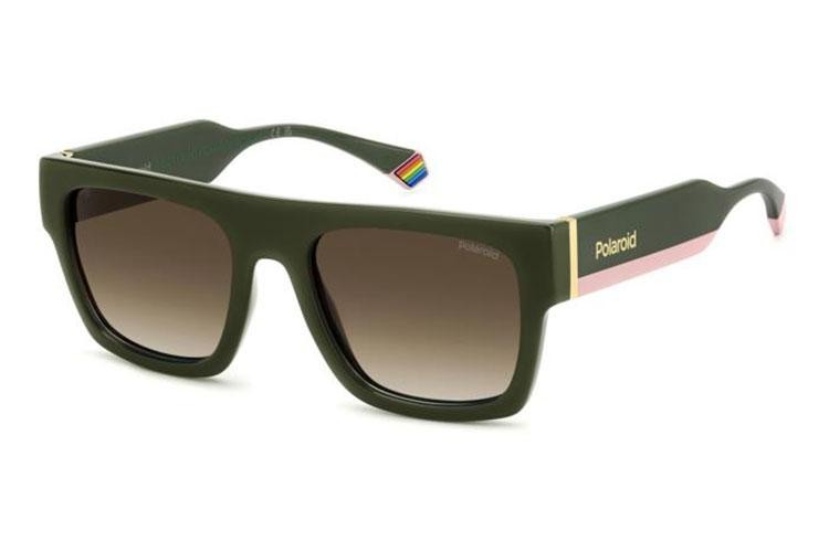 Sunglasses Polaroid PLD6224/S/X 1ED/LA Polarized Flat Top Grün