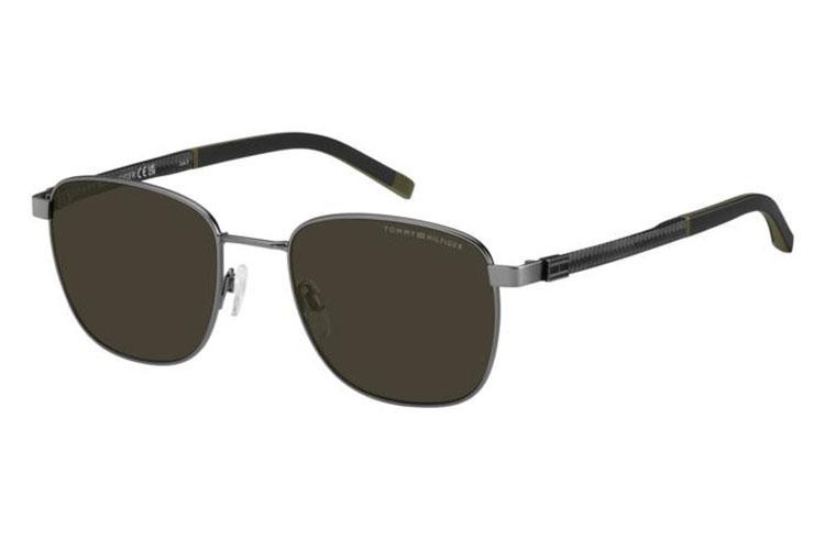 Sunglasses Tommy Hilfiger TH2138/S R80/70 Rechteck Grau