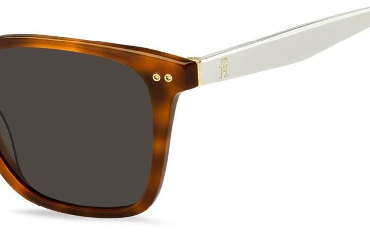 Sonnenbrille Tommy Hilfiger TH2158/S 0UC/IR Rechteck Havanna