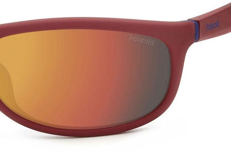 Sonnenbrille Polaroid PLD2154/S 0Z3/OZ Polarized Oval Rot