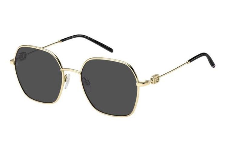 Sunglasses Tommy Hilfiger TH2150/S RHL/IR Quadratisch Gold