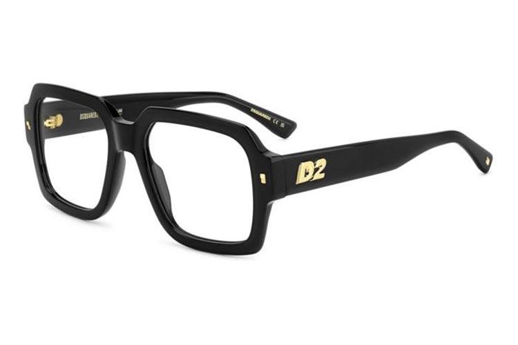 Glasses Dsquared2 D20148 807 Quadratisch Schwarz