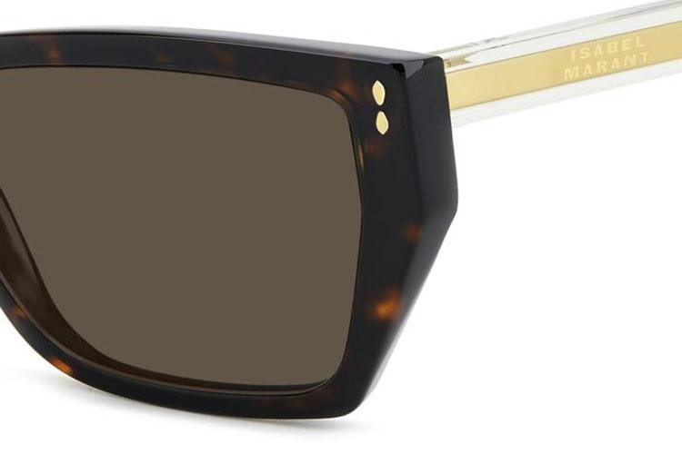 Sonnenbrille Isabel Marant IM0197/S 086/70 Rechteck Havanna